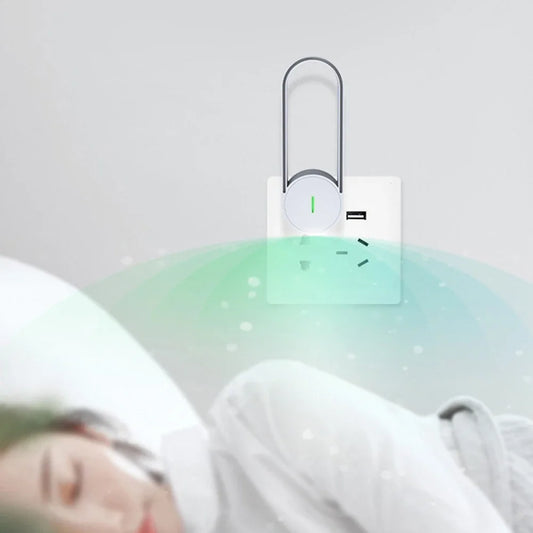 USB Rechargeable Air Ionizers Air Purifier Car Air Purifier Ioizer Air Freshener for Bedroom Office Kitchen for Better Sleep