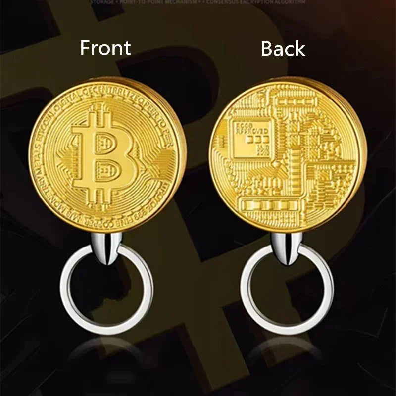 Creative Fun Bitcoin Butane Gas Lighter Stocini Portable Lighters Smoking Men's Gift