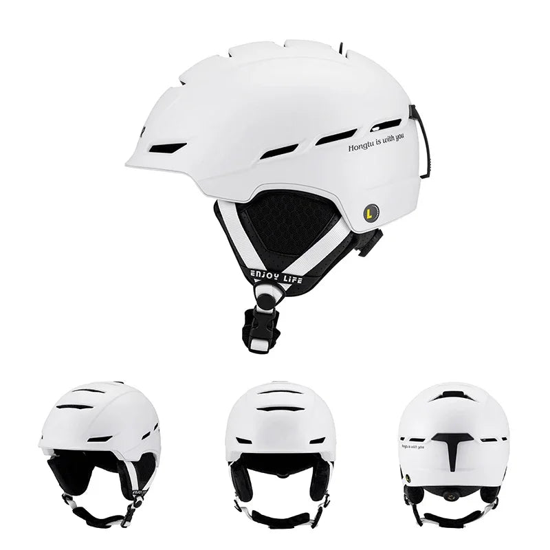 casque de ski lunettes