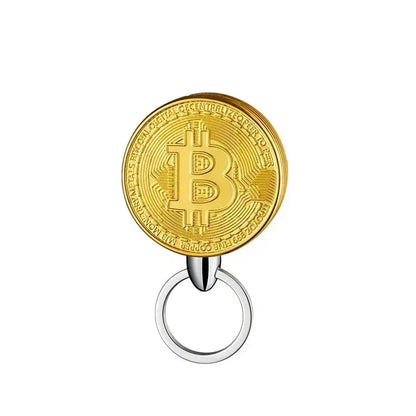 Creative Fun Bitcoin Butane Gas Lighter Stocini Portable Lighters Smoking Men's Gift