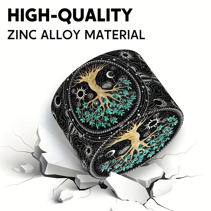 4 Layers Zinc Alloy Herb Grinder Metal for Smoking,Multifunctional Crusher for Herbbacco Smoking Gadgets Grass grinder