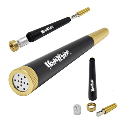 Removable Metal Cone Herb Smoking Pipe with Activated Carbon Filter Mouth Tips Dry Bng Tobacco Pipes Smoking Accessories