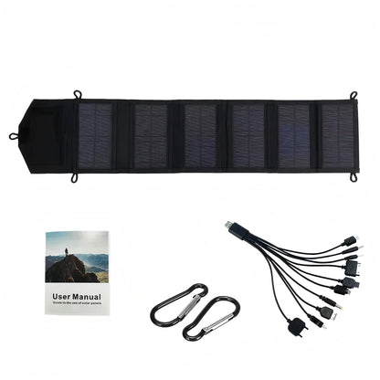 Portable Solar Panel 5V USB Type-C Charge Flexible Foldabling