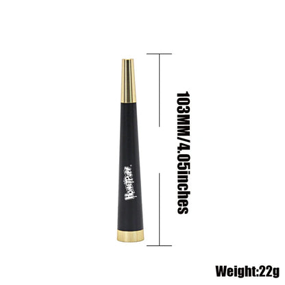 Removable Metal Cone Herb Smoking Pipe with Activated Carbon Filter Mouth Tips Dry Bng Tobacco Pipes Smoking Accessories